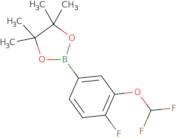 2-(3-(Difluoromethoxy)-4-fluorophenyl)-4,4,5,5-tetramethyl-1,3,2-dioxaborolane