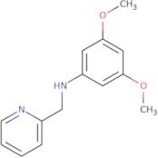 3,5-Dimethoxy-N-(pyridin-2-ylmethyl)aniline