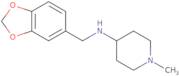 Benzo[1,3]dioxol-5-ylmethyl-(1-methyl-piperidin-4-yl)-amine