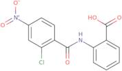 2-[(2-Chloro-4-nitrobenzoyl)amino]benzoic acid