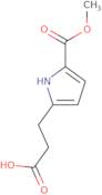 3-[5-(methoxycarbonyl)-1H-pyrrol-2-yl]propanoic acid