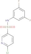 6-Chloro-N-(3,5-difluorophenyl)pyridine-3-sulfonamide