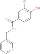3-Chloro-4-hydroxy-N-(pyridin-3-ylmethyl)benzamide