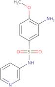 3-Amino-4-methoxy-N-(pyridin-3-yl)benzene-1-sulfonamide