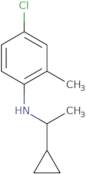 4-Chloro-N-(1-cyclopropylethyl)-2-methylaniline