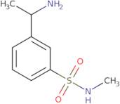 3-(1-Aminoethyl)-N-methylbenzene-1-sulfonamide