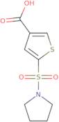 5-(Pyrrolidine-1-sulfonyl)thiophene-3-carboxylic acid
