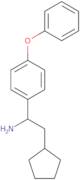 2-Cyclopentyl-1-(4-phenoxyphenyl)ethan-1-amine