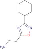 2-(3-Cyclohexyl-1,2,4-oxadiazol-5-yl)ethan-1-amine