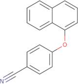 4-(Naphthalen-1-yloxy)benzonitrile