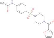 N-(4-((4-(2-furylcarbonyl)piperazinyl)sulfonyl)phenyl)ethanamide