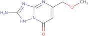 2-Amino-5-(methoxymethyl)-4H,7H-[1,2,4]triazolo[1,5-a]pyrimidin-7-one