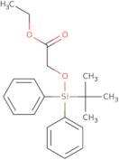 (tert-Butyl-diphenyl-silanyloxy)-acetic acid ethyl ester