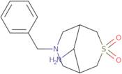 Rel-(1R,5S,9R)-9-amino-7-benzyl-3-thia-7-azabicyclo[3.3.1]nonane 3,3-dioxide