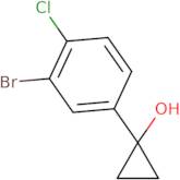 1-(3-bromo-4-chlorophenyl)cyclopropan-1-ol