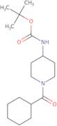 tert-Butyl 1-(cyclohexanecarbonyl)piperidin-4-ylcarbamate