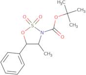 (4S,5R)-4-Methyl-5-phenyl-1,2,3-oxathiazolidine-2,2-dioxide-3-carboxylic acid t-butyl ester