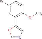 5-(5-Bromo-2-methoxyphenyl)oxazole