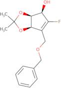 (3aS,4R,6aR)-6-[(benzyloxy)methyl]-5-fluoro-2,2-dimethyl-2H,3aH,4H,6aH-cyclopenta[d][1,3]dioxol-4-…