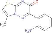 6-(2-Aminophenyl)-3-methyl-7H-[1,3]thiazolo[3,2-b][1,2,4]triazin-7-one