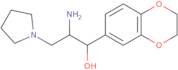 (1R,2R)-2-Amino-1-(2,3-dihydro-1,4-benzodioxin-6-yl)-3-(pyrrolidin-1-yl)propan-1-ol