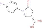 1-(4-Iodophenyl)-5-oxopyrrolidine-3-carboxylic acid