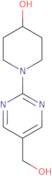 1-[5-(Hydroxymethyl)pyrimidin-2-yl]piperidin-4-ol