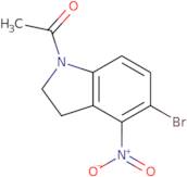 1-(5-Bromo-4-nitroindoline)ethanone