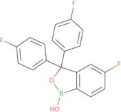 5-Fluoro-3,3-bis(4-fluorophenyl)benzooxaborol-1(3H)-ol