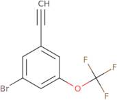 1-Bromo-3-ethynyl-5-(trifluoromethoxy)benzene