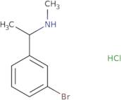 (1R)-1-(3-Bromophenyl)-N-methyl-ethanamine hydrochloride