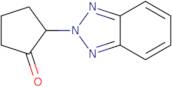 2-(2H-1,2,3-Benzotriazol-2-yl)cyclopentan-1-one