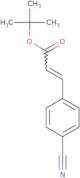 tert-Butyl (2E)-3-(4-cyanophenyl)prop-2-enoate