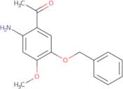 1-(2-Amino-5-(benzyloxy)-4-methoxyphenyl)ethanone