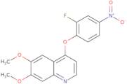 4-(2-fluoro-4-nitrophenoxy)-6,7-dimethoxyquinoline