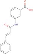 3-[[(E)-3-Phenylprop-2-enoyl]amino]benzoic acid