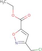 Ethyl 3-(Chloromethyl)isoxazole-5-carboxylate