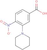 4-Nitro-3-(piperidin-1-yl)benzoic acid