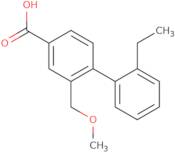 2'-Ethyl-2-(methoxymethyl)-[1,1'-biphenyl]-4-carboxylic acid
