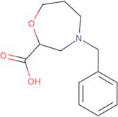 4-Benzyl-2-homomorpholinecarboxylic acid