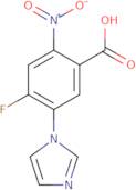 4-Fluoro-5-(1h-imidazol-1-yl)-2-nitrobenzoic acid