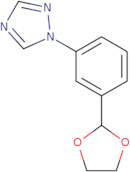 2-[3-(1,2,4-Triazol-1-yl)phenyl]-1,3-dioxolane