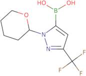 1-(Tetrahydropyran-2-yl)-3-(trifluoromethyl)pyrazole-5-boronic acid
