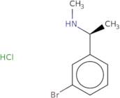 (1S)-1-(3-Bromophenyl)-N-methylethanamine hydrochloride