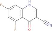 5,7-Difluoro-4-hydroxyquinoline-3-carbonitrile