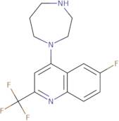 1-[6-Fluoro-2-(trifluoromethyl)quinolin-4-yl]homopiperazine