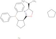 (R,R)-[2-(4'-i-Propyloxazolin-2'-yl)ferrocenyl]diphenylphosphine