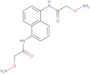 N,N'-(Naphthalene-1,5-diyl)bis[2-(aminooxy)acetamide]