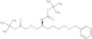 (S)-tert-Butyl 2-(6-(benzyloxy)-2-(tert-butoxycarbonylamino)hexyloxy)acetate
