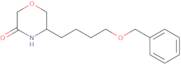 (S)-5-(4-(Benzyloxy)butyl)morpholin-3-one